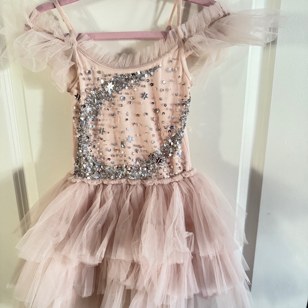 Pale Pink Tutu Du Monde dress 4/5